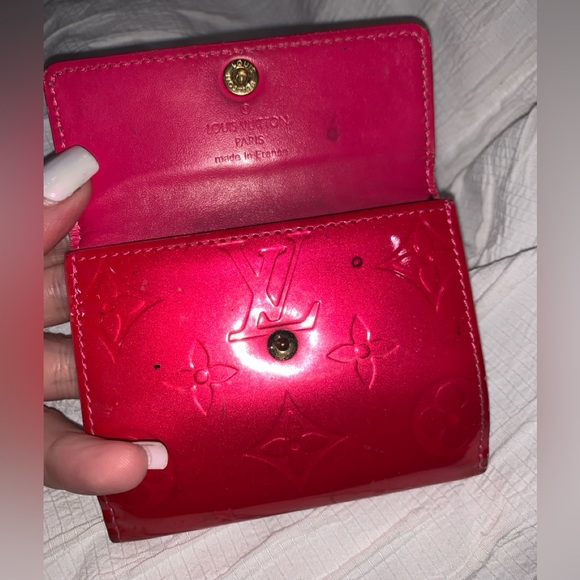 Louis Vuitton Pink Vernis Card Holder Wallet - Picture 5 of 7